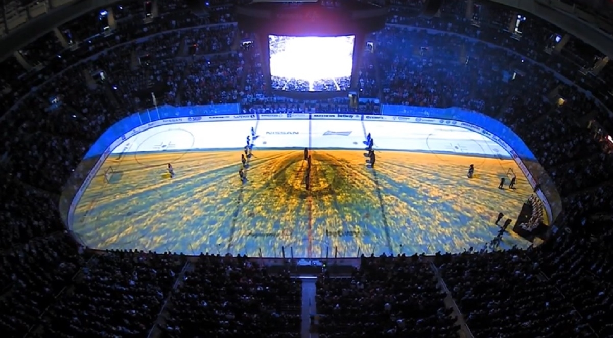 VIDEO Ukrajinska himna uoči početka NHL utakmice