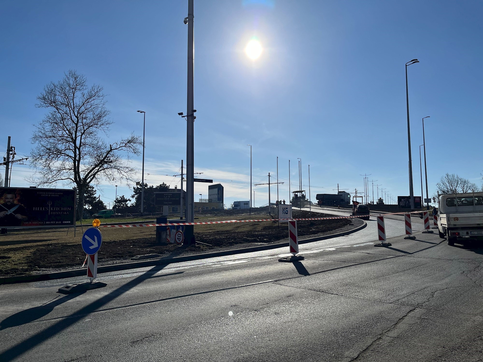 VIDEO Traju intenzivni radovi na Jadranskom mostu u Zagrebu