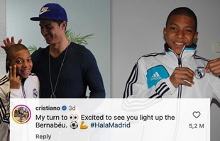 Ronaldo komentarom Mbappeu srušio rekord lajkova na Instagramu