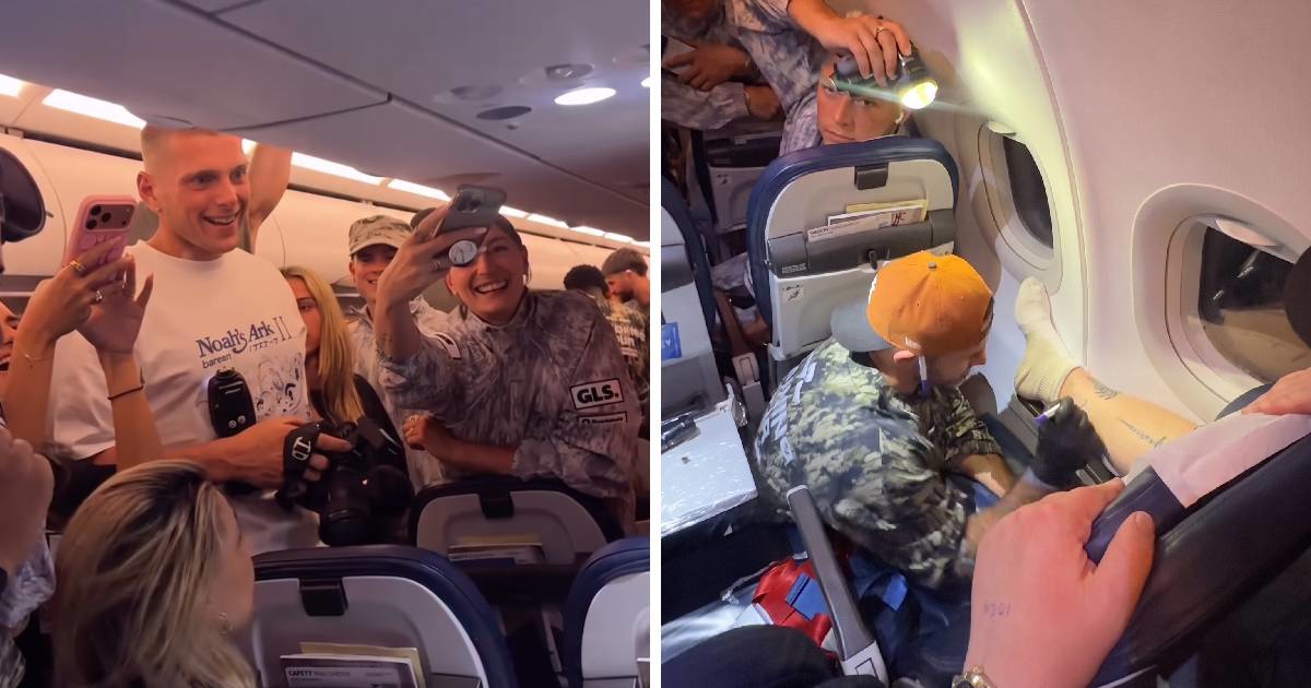 Putnica pokazala što je vidjela u avionu, ljudi ne vjeruju svojim očima