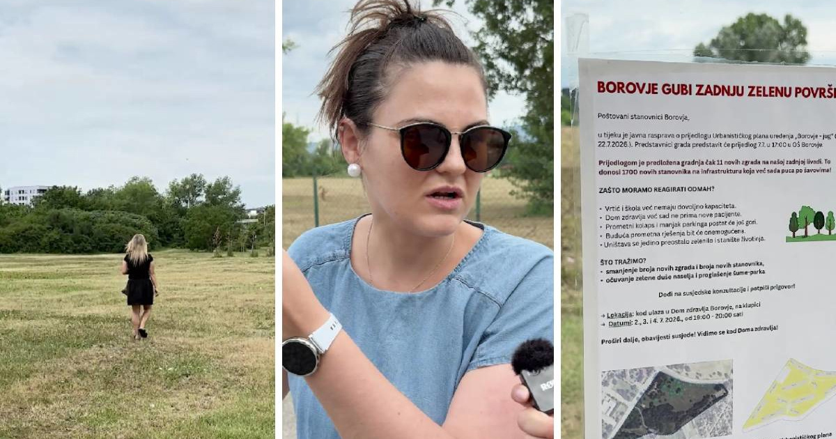 FOTO I VIDEO Ovo je livada za koju se Zagrepčani bore. Pričali smo s njima