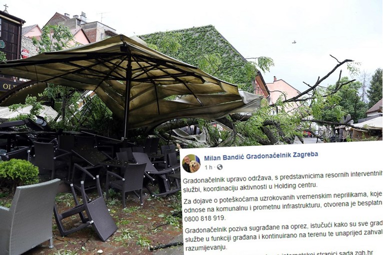 Zbog kaosa u Zagrebu javio se Bandić