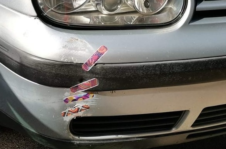 Dalmatinac postao hit na Fejsu zbog načina na koji je "popravio" automobil