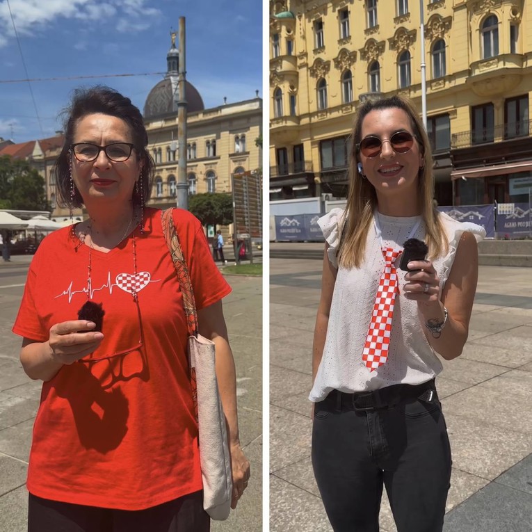 Navijačice u Zagrebu imaju poruku za Vatrene: "Dečki, volimo vas"