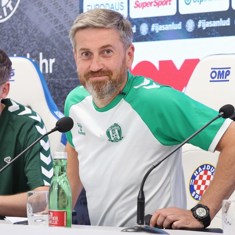 Trener Žalgirisa: Dambrauskas mi je rekao da je Hajduk veliki klub s odličnom momčadi