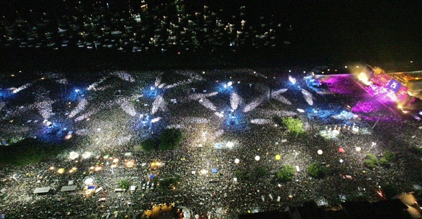 Večeras će se na Copacabani održati koncert na koji stiže 1.5 milijuna ljudi