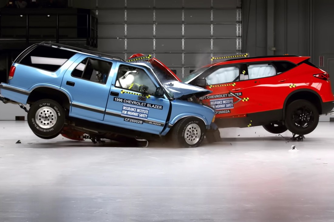 VIDEO Pogledajte sudar 30 godina starog SUV-a i novog modela. Razlika je zastrašujuća