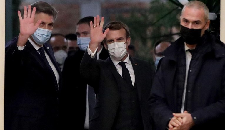 VIDEO I FOTO Macron stigao u Hrvatsku, sastao se s Plenkovićem