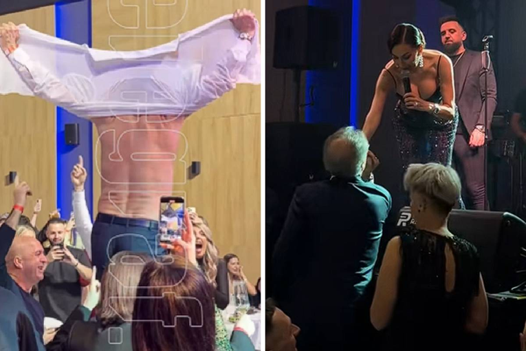 VIDEO Bjegunac Mamić ljubio ruku Ceci, penjao se na stol, bendu dao 2000 €