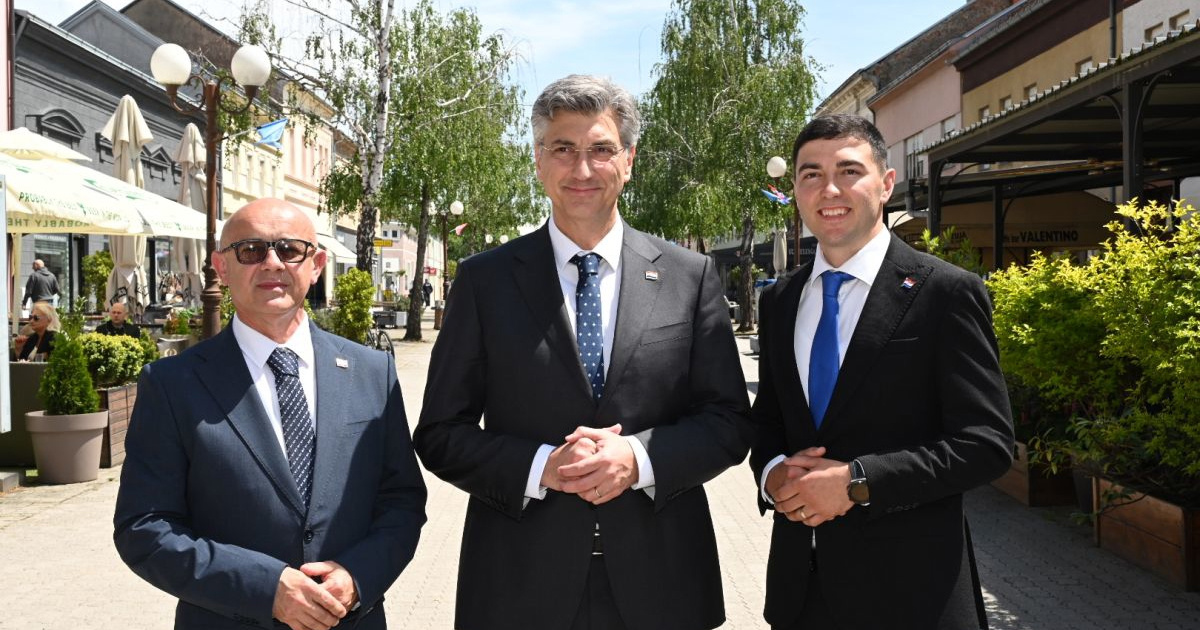 Plenković podržao kandidate HDZ-a na izborima u Novoj Gradiški