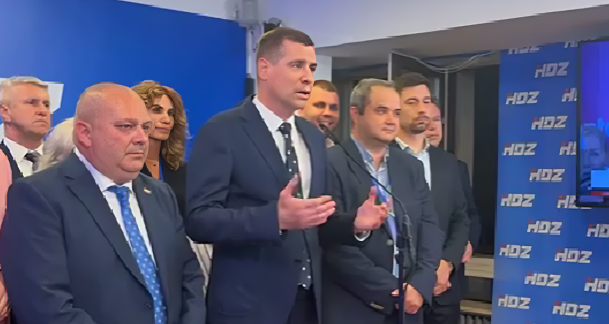 VIDEO HDZ-ov Herman nakon izbornog debakla: "Čestitam Tomaševiću i Selak Raspudić"