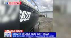 Morski pas zgrabio dječaka s broda u Australiji, otac skočio za njim