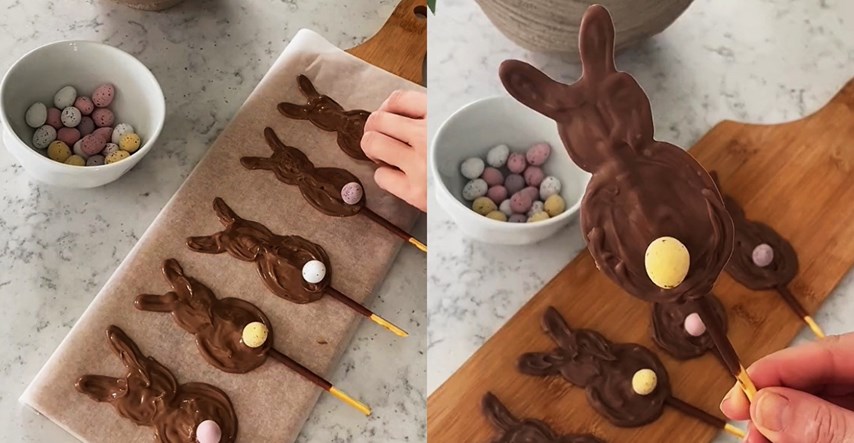 Ovi čokoladni zečići na štapiću viralni su hit, a tako ih je jednostavno napraviti