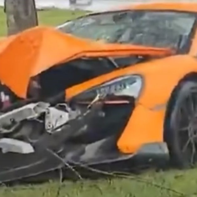 Nogometaš slupao automobil od 600 tisuća eura: "Kupit ću novi, već znam koji"