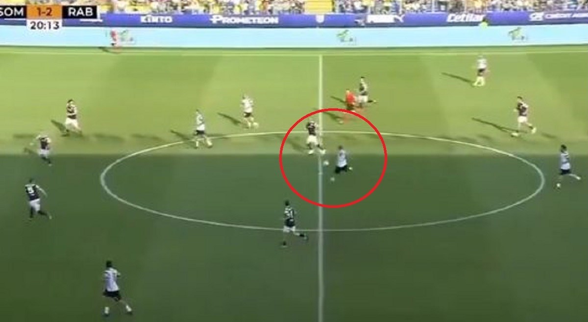 VIDEO Totti (48) je primio loptu na centru. Slijedila je golčina