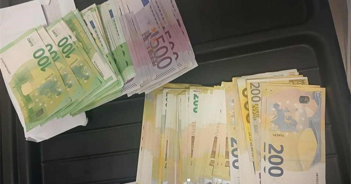 Pokušao unijeti 50.000 eura bez prijave pa platio skupu kaznu