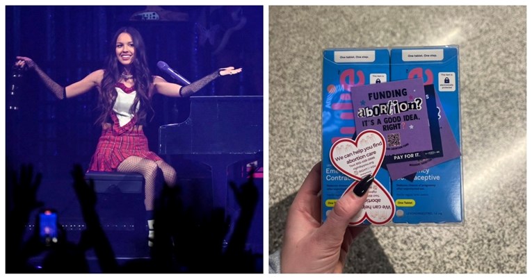 Olivia Rodrigo na koncertu dijelila kondome i pilule za jutro poslije, evo i zašto