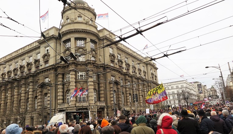 U Beogradu prosvjed zbog tužiteljica skinutih sa slučaja korupcije u Elektroprivredi