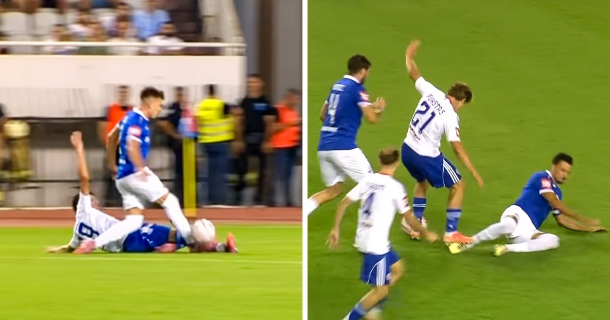 VIDEO Erceg na Poljudu sudio dva penala pa ih poništio nakon pregleda snimke