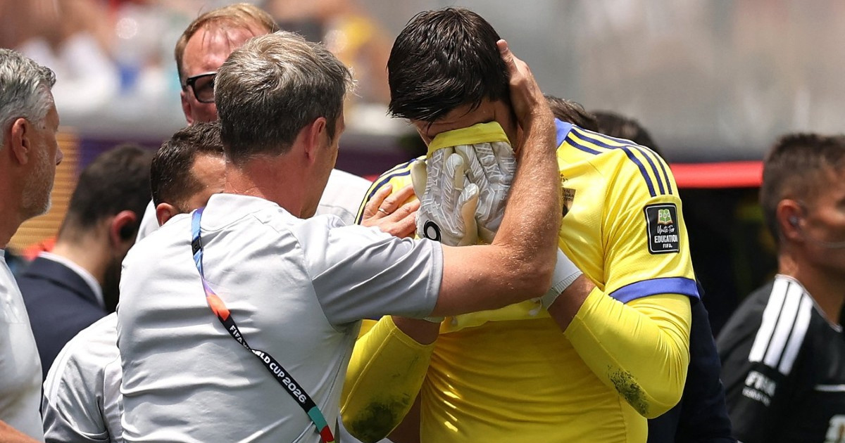 Courtois se rasplakao nakon izlaska zbog ozljede na SP-u
