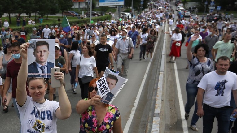 Prosvjedi na dalekom istoku Rusije traju već četvrti vikend zaredom