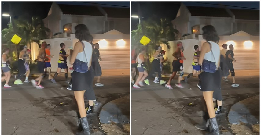 Video susreta partijanerica i jutarnjih trkača je viralni hit: "Primopredaja smjene"