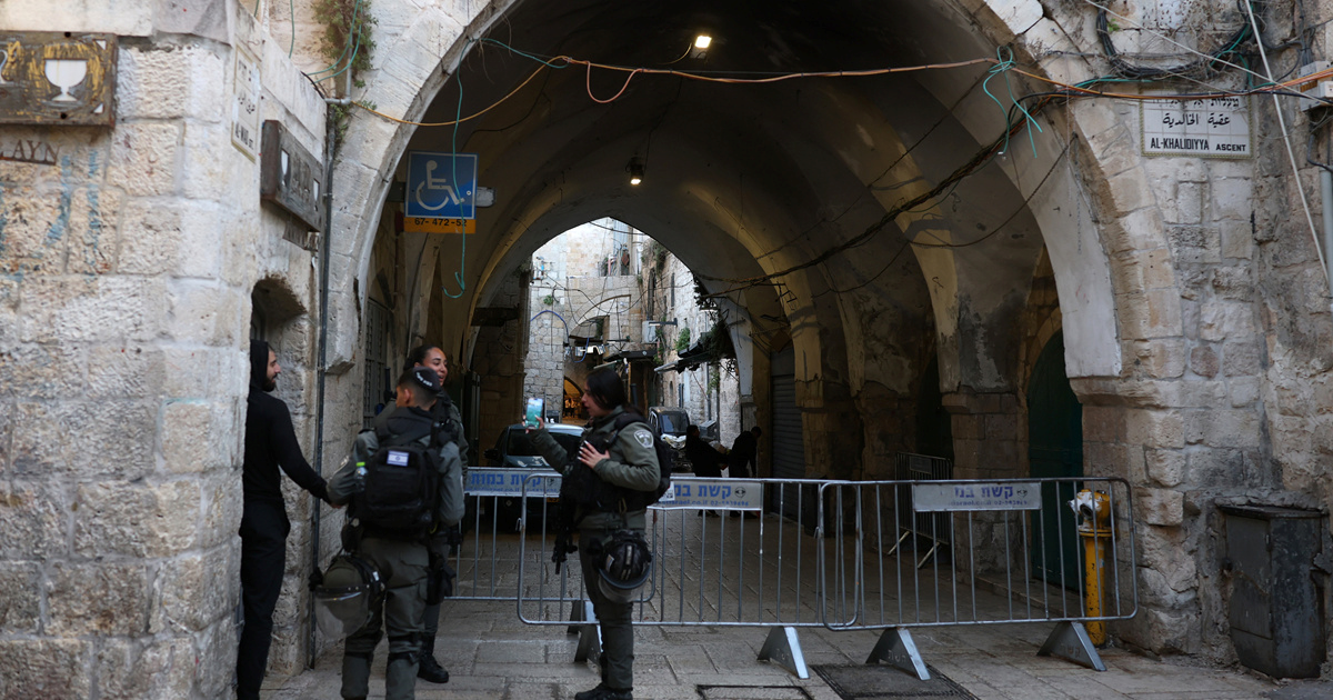 Kardinal išao prema crkvi da održi misu za Cvjetnicu. Izraelska policija ga zaustavila