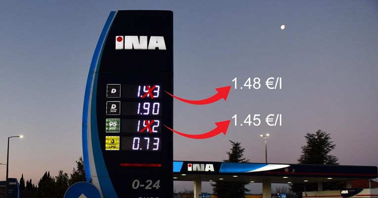 Opet rastu cijene goriva, u utorak stupaju na snagu