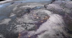 VIDEO Ovako golema oluja u Europi izgleda iz svemira