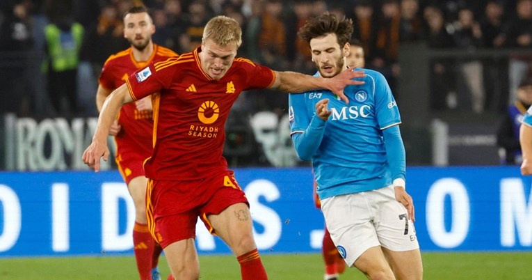 Roma srušila Napoli u derbiju s dva crvena kartona