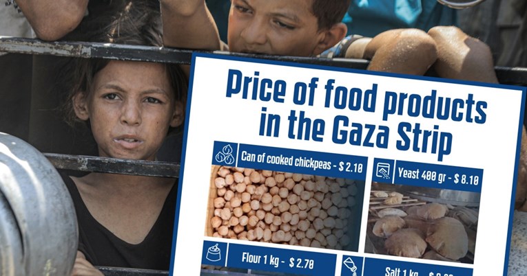 Netanyahu: Cijene hrane u Gazi su pale. Kila šećera je 3.40 eura, litra ulja 5.29