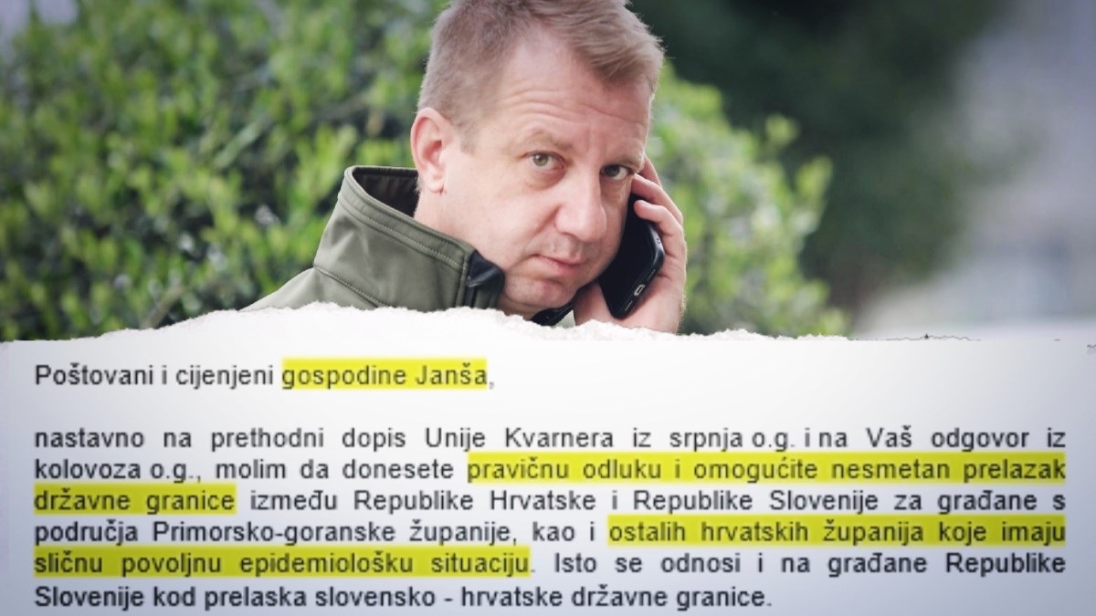 Unija Kvarnera: Slovenci, imamo dobru situaciju s covidom, olakšajte prelazak granice