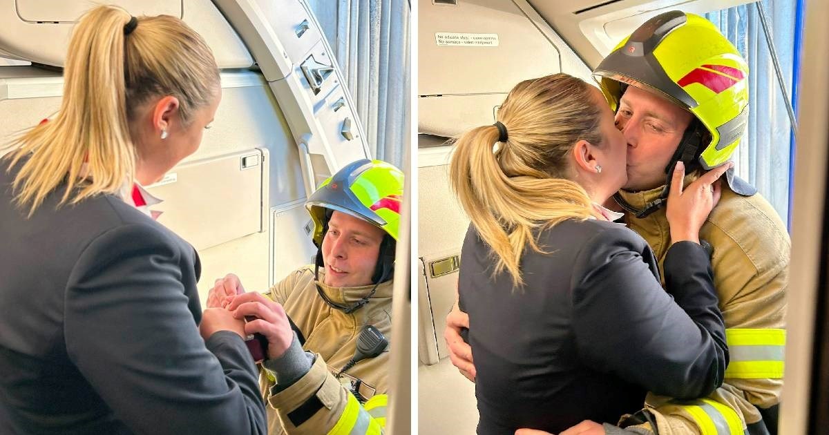 Vatrogasac Roko zaprosio stjuardesu Lorenu nakon što je sletjela u Zagreb