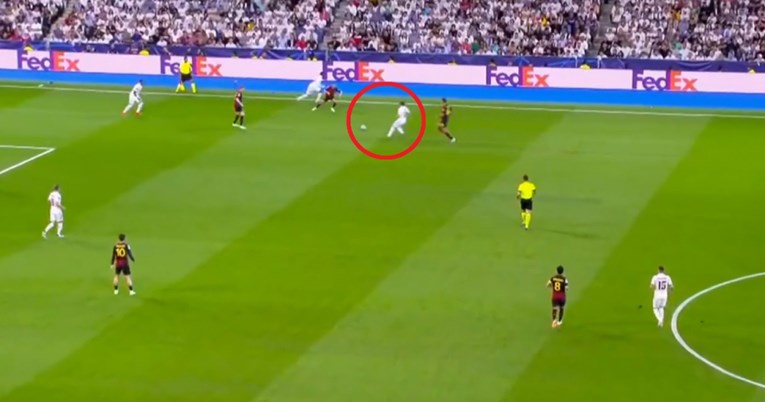 VIDEO Modrić oduševio potezom kod Realovog gola. Fanovi: Wow!
