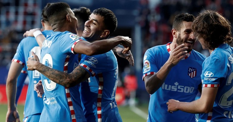 OSASUNA - ATLETICO 0:3 Atletico imao 10 udaraca manje od Osasune i pobijedio