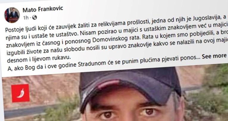 HDZ-ov gradonačelnik o ZDS-u na majici: Ako Bog da, bit će Čavoglava na Stradunu