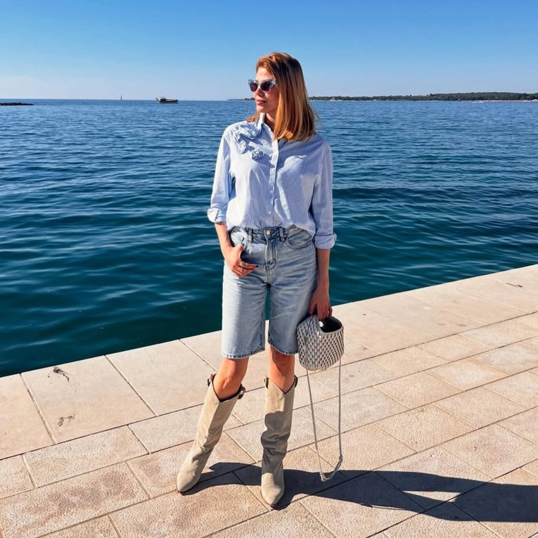 Lejla Filipović pokazala kako nositi bermude i izgledati elegantno