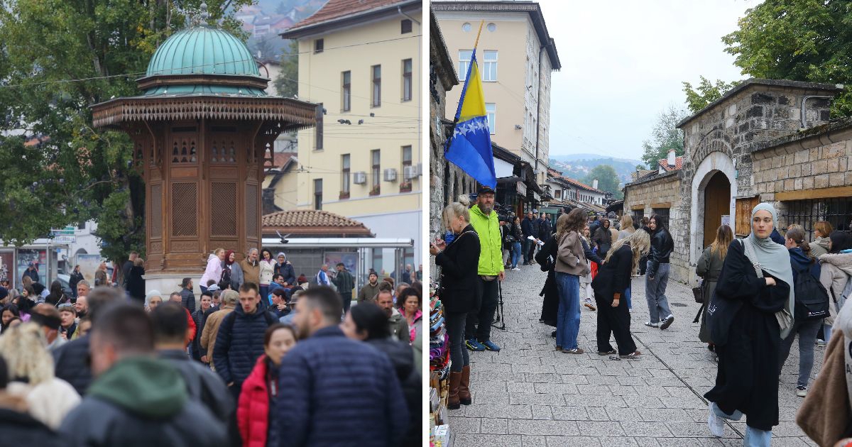 FOTO Kako izgleda Sarajevo uoči ispraćaja Halida Bešlića