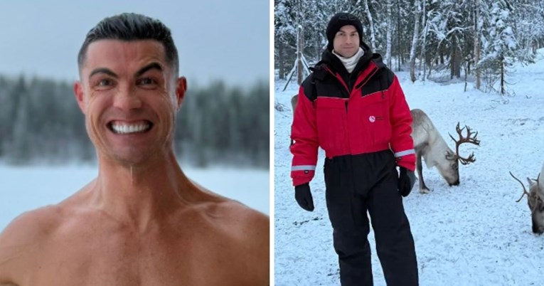 Ronaldo se skinuo na minus osam i pokazao mišiće. Evo gdje dočekuje Božić