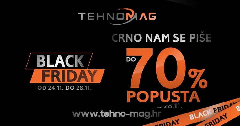 Popusti do 70% - Počeo je Black Friday u TehnoMagu