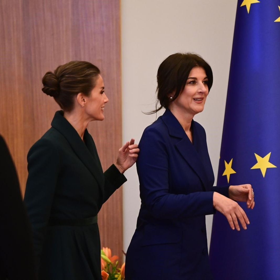 FOTO Pogledajte kako je izgledao susret Sanje Musić Milanović i španjolske kraljice