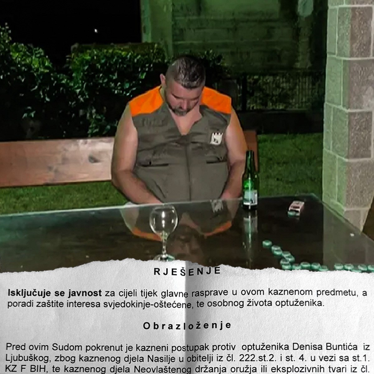 Suđenje Denisu Buntiću zatvoreno za javnost. Klara Buntić: Ovo je strašno