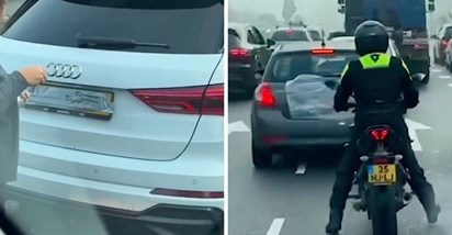 VIDEO Vozači u Nizozemskoj skrivaju registracije izolir trakom i vrećama. Evo zašto