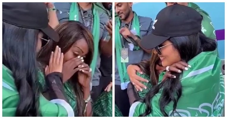 Suze na tribinama: Zašto se rasplakala djevojka saudijskog izbornika? Razlog je bolan