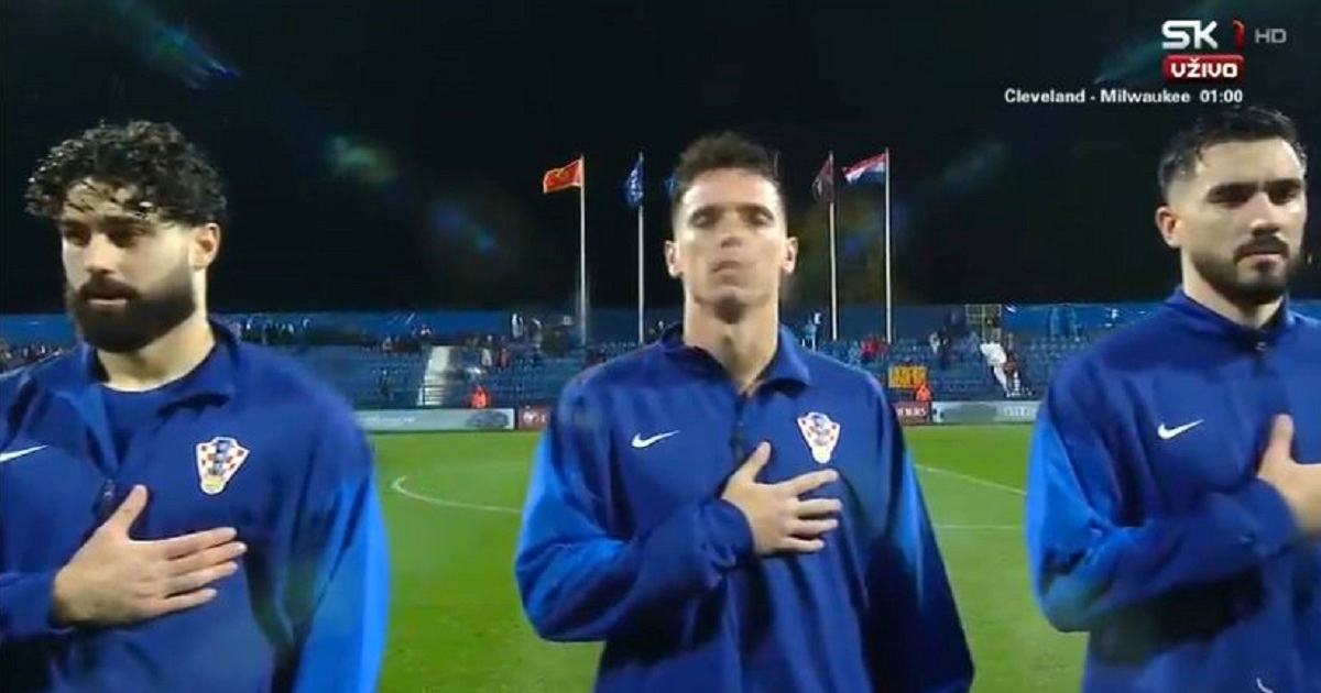 VIDEO Ovako su Crnogorci dočekali himnu Hrvatske