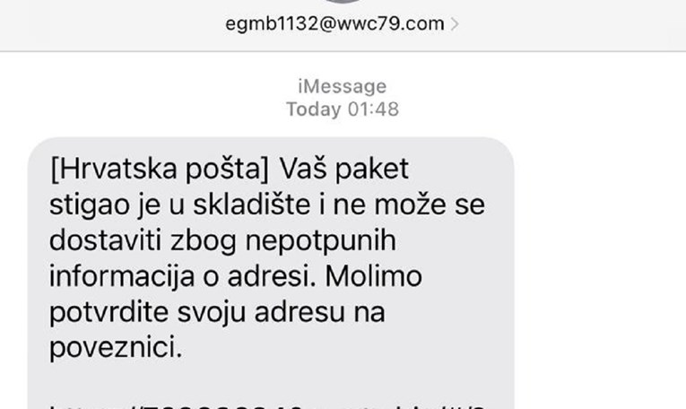 Ljudi nasjeli na lažne SMS-ove Hrvatske pošte