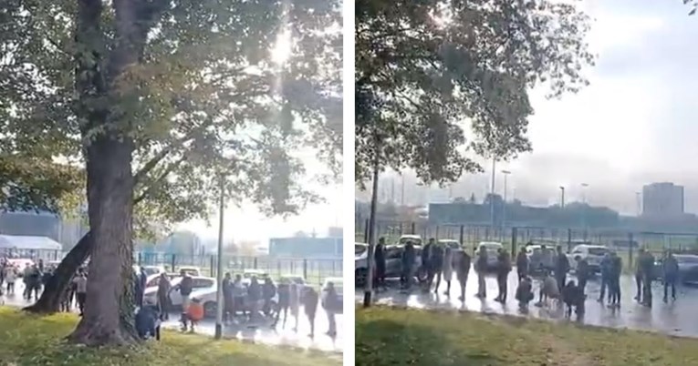 VIDEO Velik red ispred Maksimira, Dinamovi navijači navalili na ulaznice za Milan