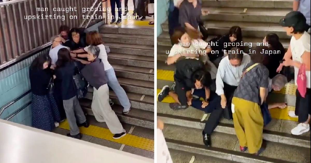 VIDEO Srušili su na tlo manijaka koji je pipkao žene, mreže oduševljene potezom