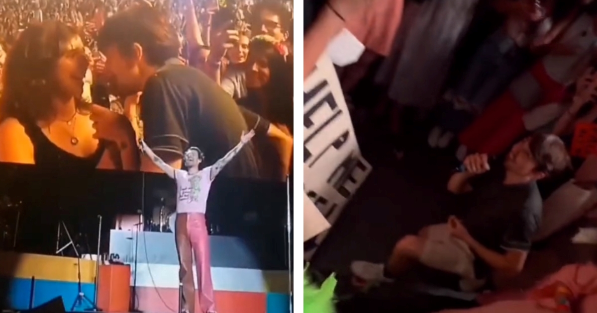 VIDEO Muškarac zapjevao djevojci na koncertu Harryja Stylesa i zaprosio ju