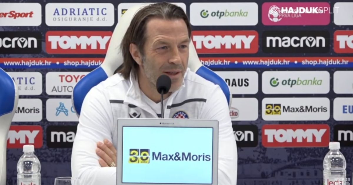 Trener Hajduka: Derbi s Dinamom mi je utakmica karijere